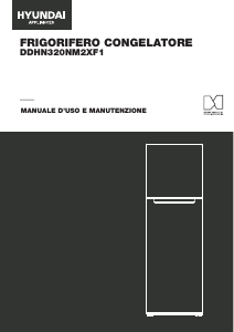 Manuale Hyundai DDHN-320NM2XF1 Frigorifero-congelatore