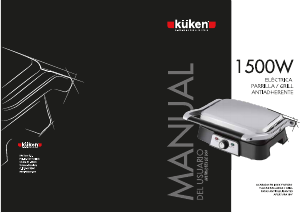 Manual Küken 33496 Grelhador de contacto