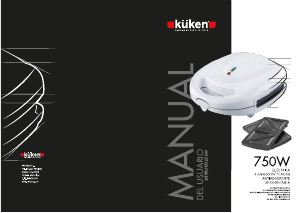 Manual Küken 33566 Grelhador de contacto