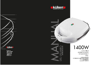 Manual Küken 33567 Grelhador de contacto