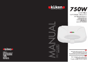 Manual Küken 33891 Grelhador de contacto