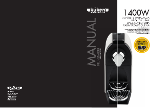 Manual de uso Küken 33786 Máquina de café