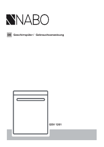 Bedienungsanleitung NABO GSV 1261 Geschirrspüler