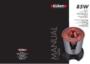 Manual de uso Küken 33978 Exprimidor de cítricos