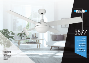 Manual Küken 34254 Ceiling Fan