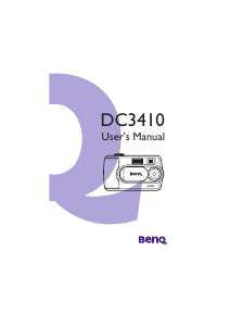Bruksanvisning BenQ DC 3410 Digitalkamera