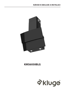 Manuál Kluge KMS6050BLG Odsavač par