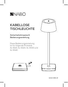 Bedienungsanleitung NABO XL 5530 Leuchte