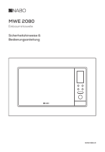 Bedienungsanleitung NABO MWE 2080 Mikrowelle