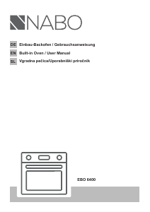 Handleiding NABO EBO 6400 Oven