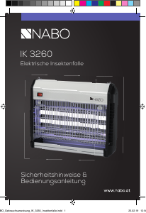 Bedienungsanleitung NABO IK 3260 Ungeziefer-abwehr