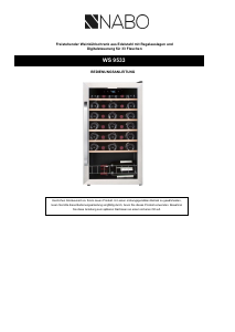 Bedienungsanleitung NABO WS 9533 Weinklimaschrank