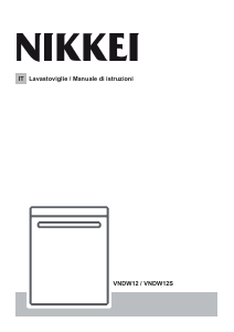 Manual Nikkei VNDW12 Dishwasher