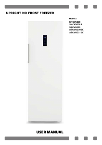Manuale Nikkei SSCVND310X Congelatore