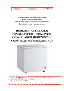 Manuale Nikkei NXCO150 Congelatore