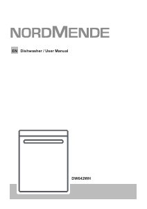 Manual Nordmende DW642WH Dishwasher