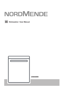 Manual Nordmende DW49WH Dishwasher