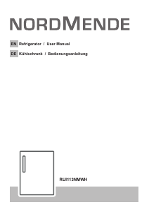 Handleiding Nordmende RUI113NMWH Koelkast