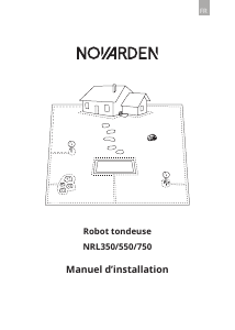 Mode d’emploi Novarden NRL350 Tondeuse à gazon