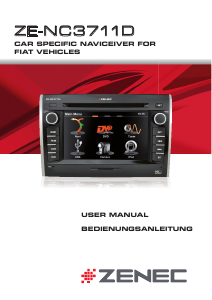 Handleiding Zenec ZE-NC3711D (for Fiat) Navigatiesysteem