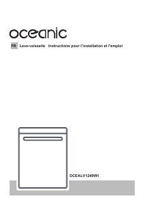 Mode d’emploi Oceanic OCEALV1249W1 Lave-vaisselle