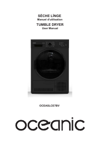 Mode d’emploi Oceanic OCEASLCE7BV Sèche-linge
