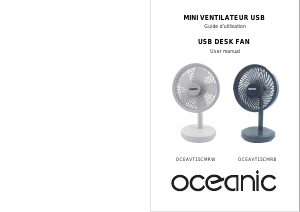 Handleiding Oceanic OCEAVT15CMRW Ventilator