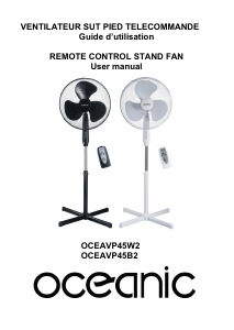 Mode d’emploi Oceanic OCEAVP45W2 Ventilateur
