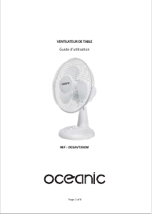 Mode d’emploi Oceanic OCEAVT23CM Ventilateur
