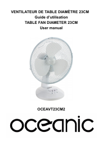 Manual Oceanic OCEAVT23CM2 Fan
