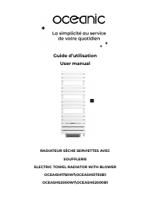 Handleiding Oceanic OCEAISH1750W1 Kachel