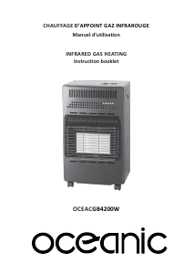 Mode d’emploi Oceanic OCEACGB4200W Chauffage