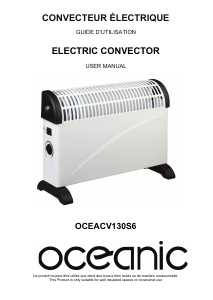 Mode d’emploi Oceanic OCEACV130S6 Chauffage