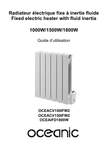 Mode d’emploi Oceanic OCEACV100IFW2 Chauffage