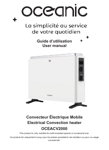 Mode d’emploi Oceanic OCEACV2000 Chauffage
