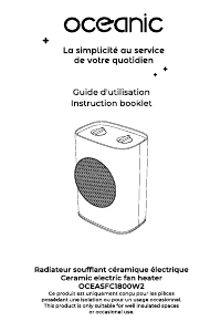 Mode d’emploi Oceanic OCEASFC1800W2 Chauffage