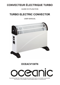 Handleiding Oceanic OCEACV130T6 Kachel
