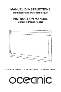 Handleiding Oceanic OCEAISHC1000W Kachel