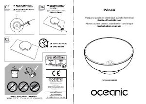 Handleiding Oceanic OCEAVASRD31 Wastafel