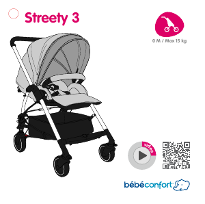 Kullanım kılavuzu Bébé Confort Streety 3 Katlanır bebek arabası