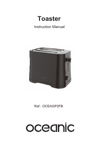 Manual Oceanic OCEAGP2FB Toaster