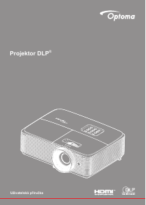 Manuál Optoma EH412STx Projektor
