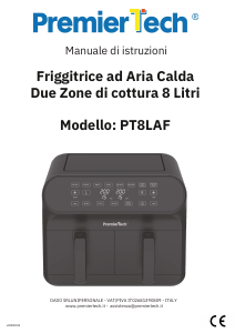 Manual PremierTech PT8LAF Deep Fryer