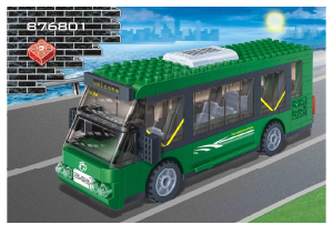Kullanım kılavuzu BanBao set 8768 Transportation Otobüs durağı
