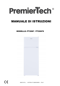 Manuale PremierTech PT206F Frigorifero-congelatore