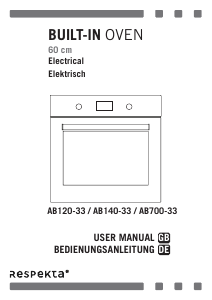 Handleiding Respekta AB700-33 Oven