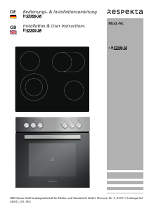 Manual Respekta HS2200-26 Range