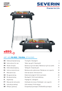 Manuale Severin PG 8124 Barbecue