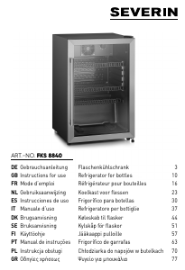 Manual de uso Severin FKS 8840 Refrigerador