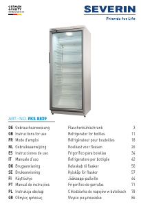 Manual Severin FKS 8839 Refrigerator